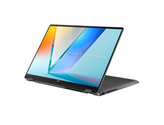 Nešiojamas kompiuteris Asus Vivobook 16 Flip TP3607SA-RJ033W Matte Gray 16" OLED Touchscreen 3K 2880x1800 pixels Glossy Intel Core Ultra 7 256V 16GB