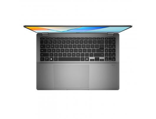Nešiojamas kompiuteris Asus Vivobook 16 Flip TP3607SA-RJ033W Matte Gray 16" OLED Touchscreen 3K 2880x1800 pixels Glossy Intel Core Ultra 7 256V 16GB