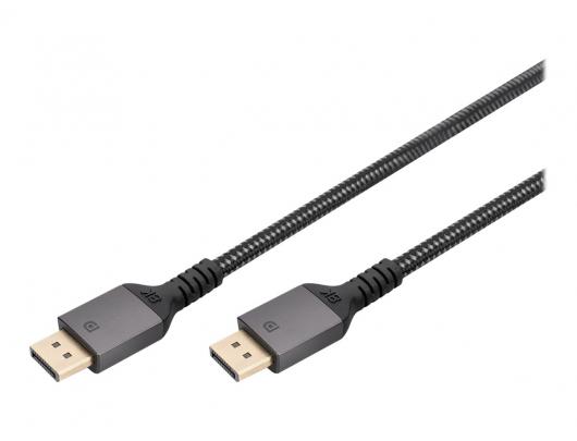 Kabelis Digitus DisplayPort, 20 pin DisplayPort, Mini DisplayPort, juodas
