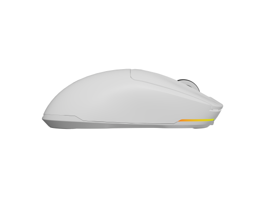 Pelė Genesis Zircon 660 PRO, belaidė/su laidu, žaidimų, 2.4 GHz, Bluetooth, USB, balta