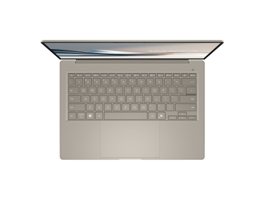 Nešiojamas kompiuteris Asus Zenbook A14 UX3407QA-QD202W Zabriskie Beige 14" OLED WUXGA 1920x1200 pixels Glossy Snapdragon X X1 26 100 16GB LPDDR5X So