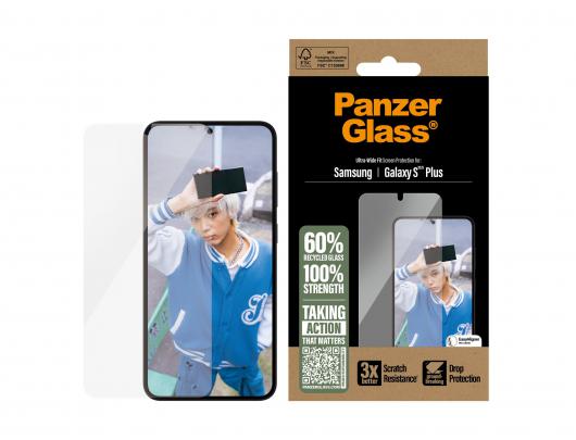 Apsauginis stiklas PanzerGlass Samsung Galaxy S25+ Skaidrus