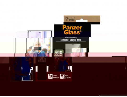 Ekrano apsauga PanzerGlass PanzerGlass Screen protector - glass Skaidrus Juodas