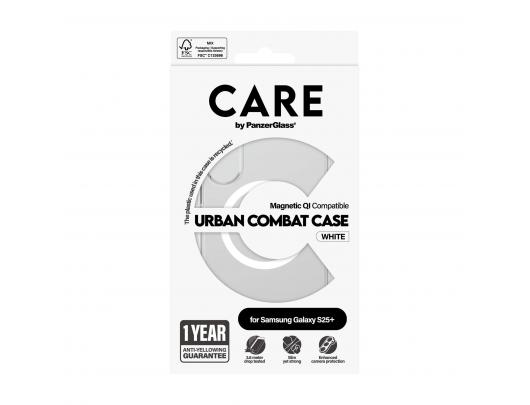 Dėklas CARE Samsung Galaxy S25+ Perdirbtas plastikas Balta