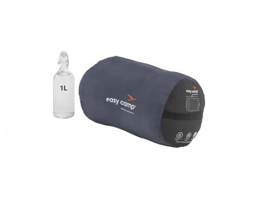 Miegmaišis Easy Camp Raven Square Double, 220x150 cm, -9 iki 10 °C, dvipusis atviras galas, L formos, automatinis užraktas
