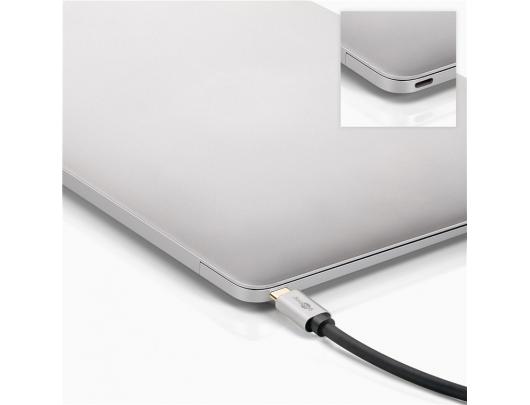 Adapteris Goobay USB-C į HDMI Sidabrinis