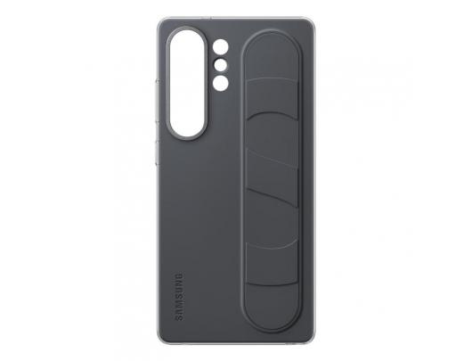 Dėklas Samsung Galaxy S25 Ultra Juodas Standing Grip Cover