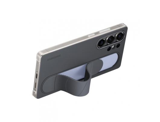 Dėklas Samsung Galaxy S25 Ultra Juodas Standing Grip Cover