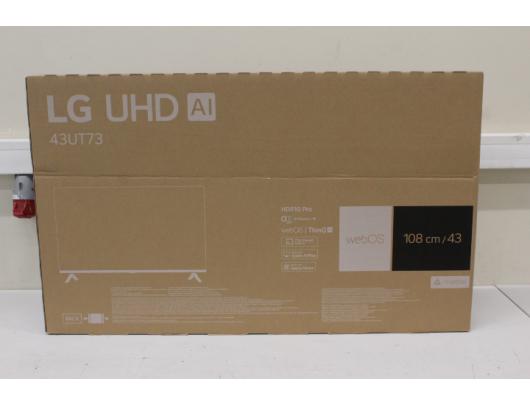 Televizorius LG 43UT73003LA 43 colių 4K UHD su pažeista pakuote