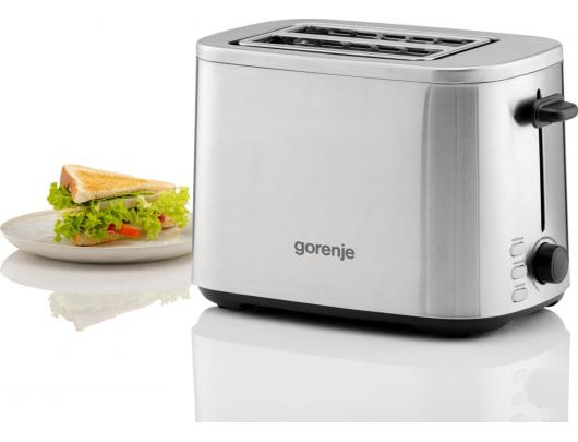 Skrudintuvas Gorenje T800DS 2 vietų Nerūdijančio plieno korpusas