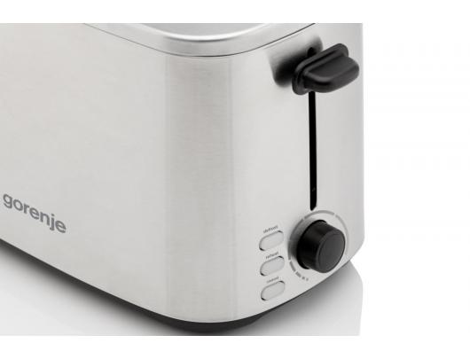 Skrudintuvas Gorenje T800DS 2 vietų Nerūdijančio plieno korpusas