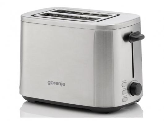 Skrudintuvas Gorenje T800DS 2 vietų Nerūdijančio plieno korpusas