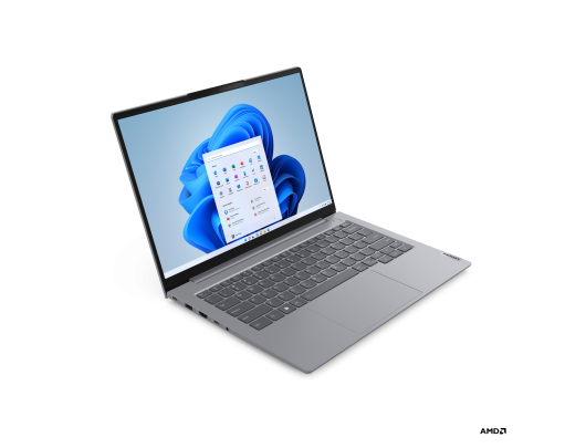 Nešiojamas kompiuteris Lenovo ThinkBook 14 Gen 6 ABP 14 WUXGA AMD R5 7430U/16GB/512GB/AMD Radeon/WIN11 Pro/ENG Backlit kbd/Grey/FP/2Y Warranty
