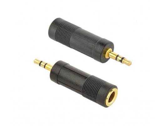 Audio adapteris Cablexpert A-6.35F-3.5M 6.35 mm Female į 3.5 mm Male