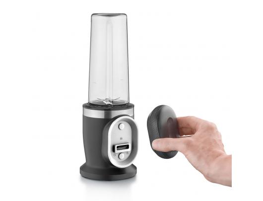 Kokteilinė Caso Click & Blend, 240 W, Tritano ąsotis, 0.5 L talpa, nerūdijančio plieno/matinis juodas