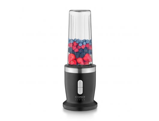 Kokteilinė Caso Click & Blend, 240 W, Tritano ąsotis, 0.5 L talpa, nerūdijančio plieno/matinis juodas