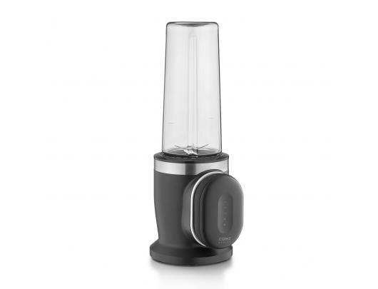 Kokteilinė Caso Click & Blend, 240 W, Tritano ąsotis, 0.5 L talpa, nerūdijančio plieno/matinis juodas