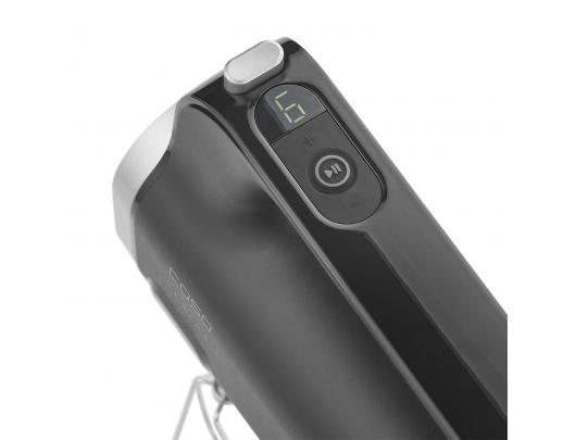 Mikseris Caso Click & Mix, 150 W, 8 greičiai, nerūdijančio plieno/juodas