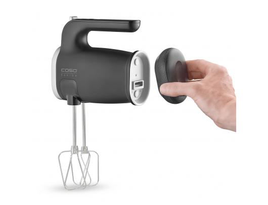 Mikseris Caso Click & Mix, 150 W, 8 greičiai, nerūdijančio plieno/juodas