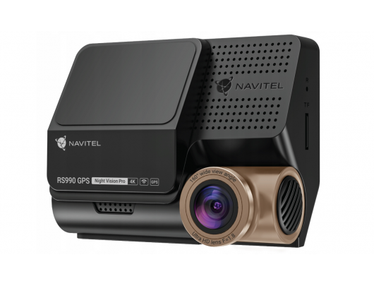 Vaizdo registratorius Navitel RS990 IPS ekranas 3 colių GPS žemėlapiai įtraukti