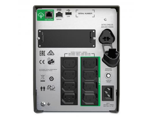 Nepertraukiamo maitinimo šaltinis Schneider Electric APC Smart-UPS 1000VA Juodas