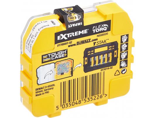 Atsuktuvų antgalių rinkinys DEWALT DT70555T-QZ 25 vnt PH2 25mm mažoje dėžutėje
