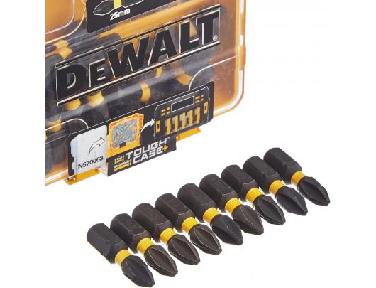 Atsuktuvų antgalių rinkinys DEWALT DT70555T-QZ 25 vnt PH2 25mm mažoje dėžutėje