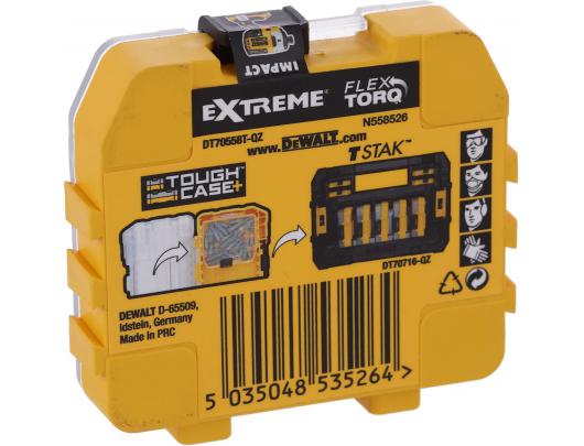 Rinkinys DEWALT DT70558T-QZ 25vnt T25 25mm Mažoje Dėžutėje