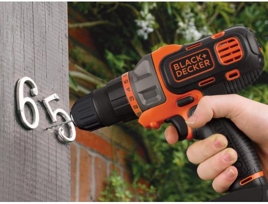 Gręžtuvas BLACK & DECKER MT218K-QW 18 V 1.5 Ah Ličio baterija