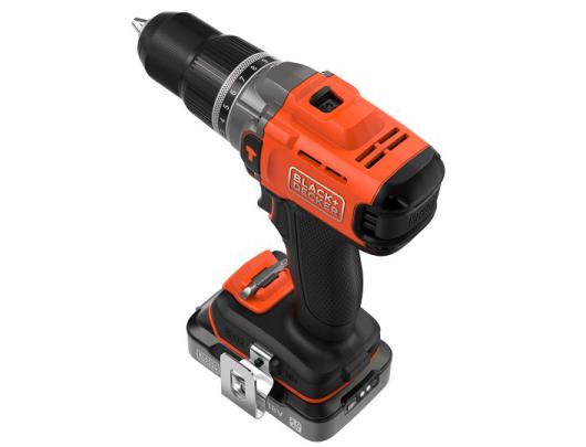 Gręžtuvas BLACK & DECKER BCD383D1XK-QW 18 V 2.0 Ah Ličio baterija