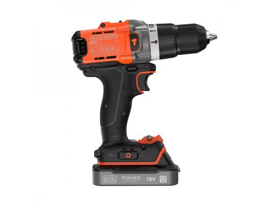 Gręžtuvas BLACK & DECKER BCD383D1XK-QW 18 V 2.0 Ah Ličio baterija