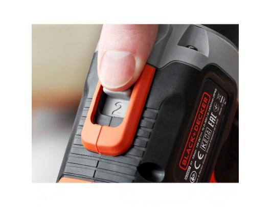 Gręžtuvas BLACK & DECKER BCD003MEM2K-QW 18 V 2.0/4.0 Ah Ličio baterija