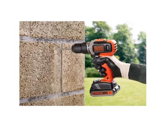 Gręžtuvas BLACK & DECKER BCD003MEM2K-QW 18 V 2.0/4.0 Ah Ličio baterija