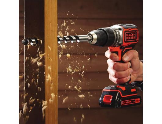 Gręžtuvas Black&Decker BCD383D2XK-QW 18V 2 Baterijos Rinkinys