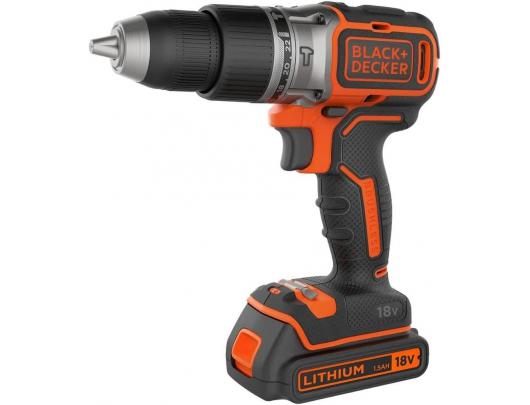 Gręžtuvas Black&Decker BCD383D2XK-QW 18V 2 Baterijos Rinkinys