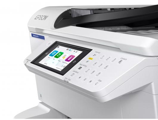 Daugiafunkcis spausdintuvas Epson WorkForce Pro EM-C8100RDWF, faksas / kopijavimas / spausdinimas / skenavimas, spalvotas, rašalinis, A3, baltas