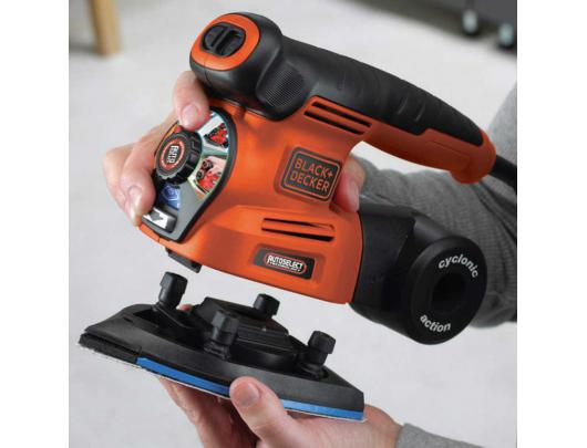 Šlifuoklis BLACK & DECKER KA280K-QS 220 W Trikampis