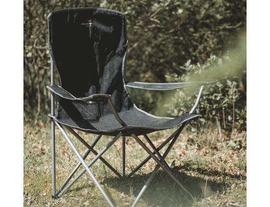 Kėdė Easy Camp, maksimali apkrova 110 kg, juoda