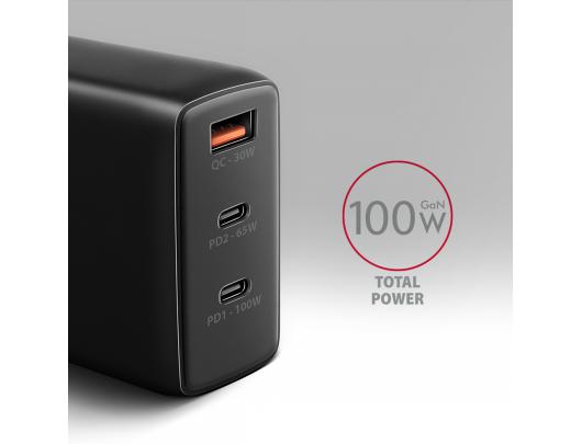 Įkroviklis AXAGON ACU-DPQ100 100W