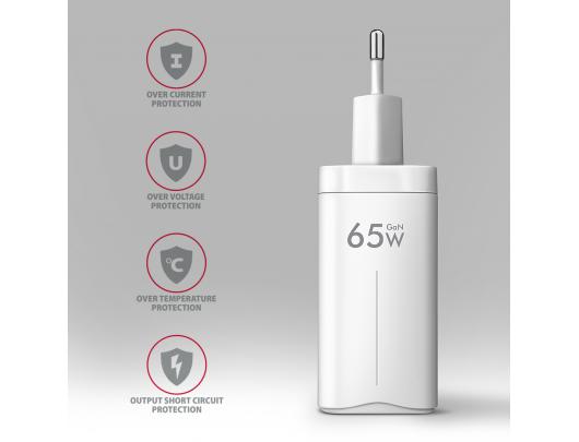 Įkroviklis AXAGON ACU-DPQ65W 65W