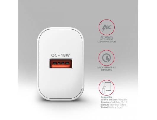 Kroviklis AXAGON ACU-QC18W 18W