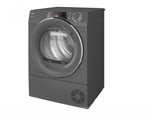 Džiovyklė Candy ROE H9A2TCERX-S, laisvai pastatoma, šilumos siurblys, 9 kg, klasė A++, skaitmeninė, pilka