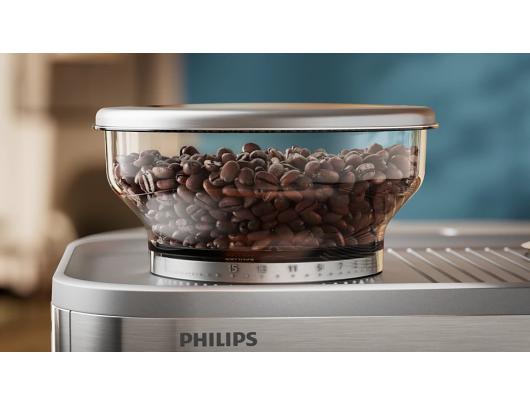Kavos aparatas Philips PSA3218/10 Barista Brew, pusiau automatinis, 15 barų pompos slėgis, integruotas pieno putų plakiklis, 1350 W, juodas