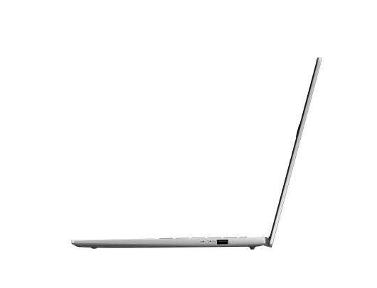 Nešiojamas kompiuteris Asus Vivobook S14, IPS, WUXGA, Intel Core i5-13420H, 16GB DDR5, 512GB SSD, Intel UHD Graphics, Windows 11 Home, Bluetooth 5.3, apšviesta klaviatūra, sidabrinis