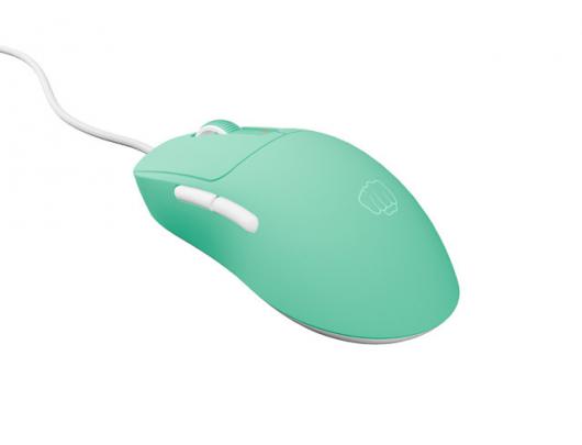 Pelė Fury Tanto T4, laidinė, USB, mėtų spalvos