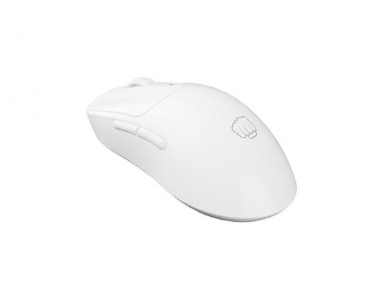 Pelė Fury Tanto T4, laidinė/belaidė, 2.4 GHz, Bluetooth, USB, balta