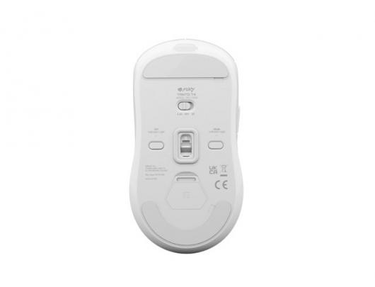 Pelė Fury Tanto T4, laidinė/belaidė, 2.4 GHz, Bluetooth, USB, balta