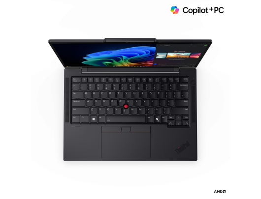 Nešiojamas kompiuteris Lenovo ThinkPad T14s Gen 6 14 WUXGA AMD Ryzen AI 7 PRO 360/64GB/1TB/Integrated AMD Radeon 880M/WIN11 Pro/ENG Backlit kbd/Black