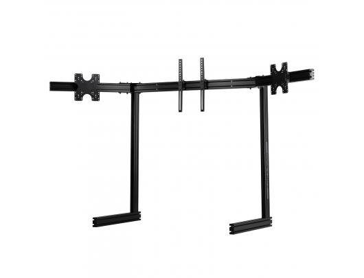 Stovas Next Level Racing ELITE Free Standing Triple Monitor Stand, visiškai reguliuojamas ir pritaikomas, 21-43", juodas