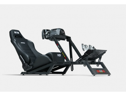 Sėdynė Next Level Racing ERS3, atlošiama, juoda